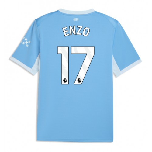 Manchester City Enzo Fernandez #17 Kotipaita 2026-27 Lyhythihainen